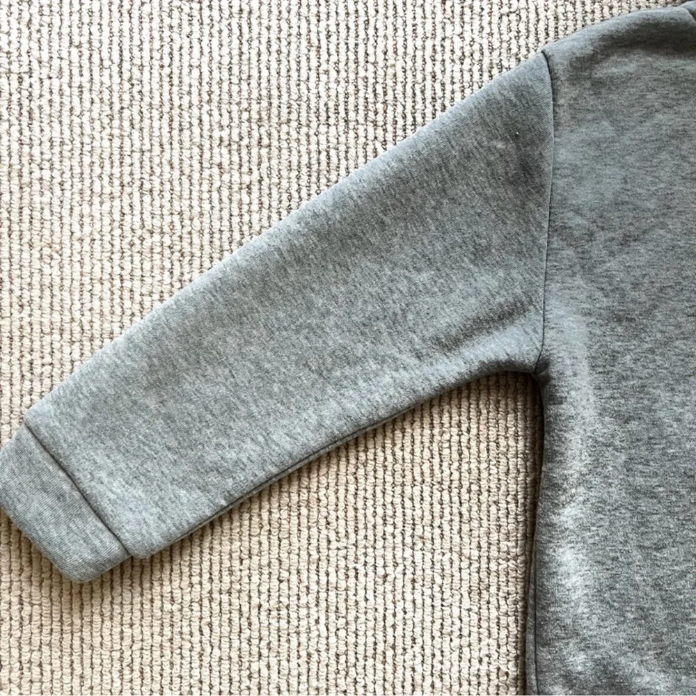 Reebok Boys 4T Hoodie NWOT sweatshirt zip up front grey never worn